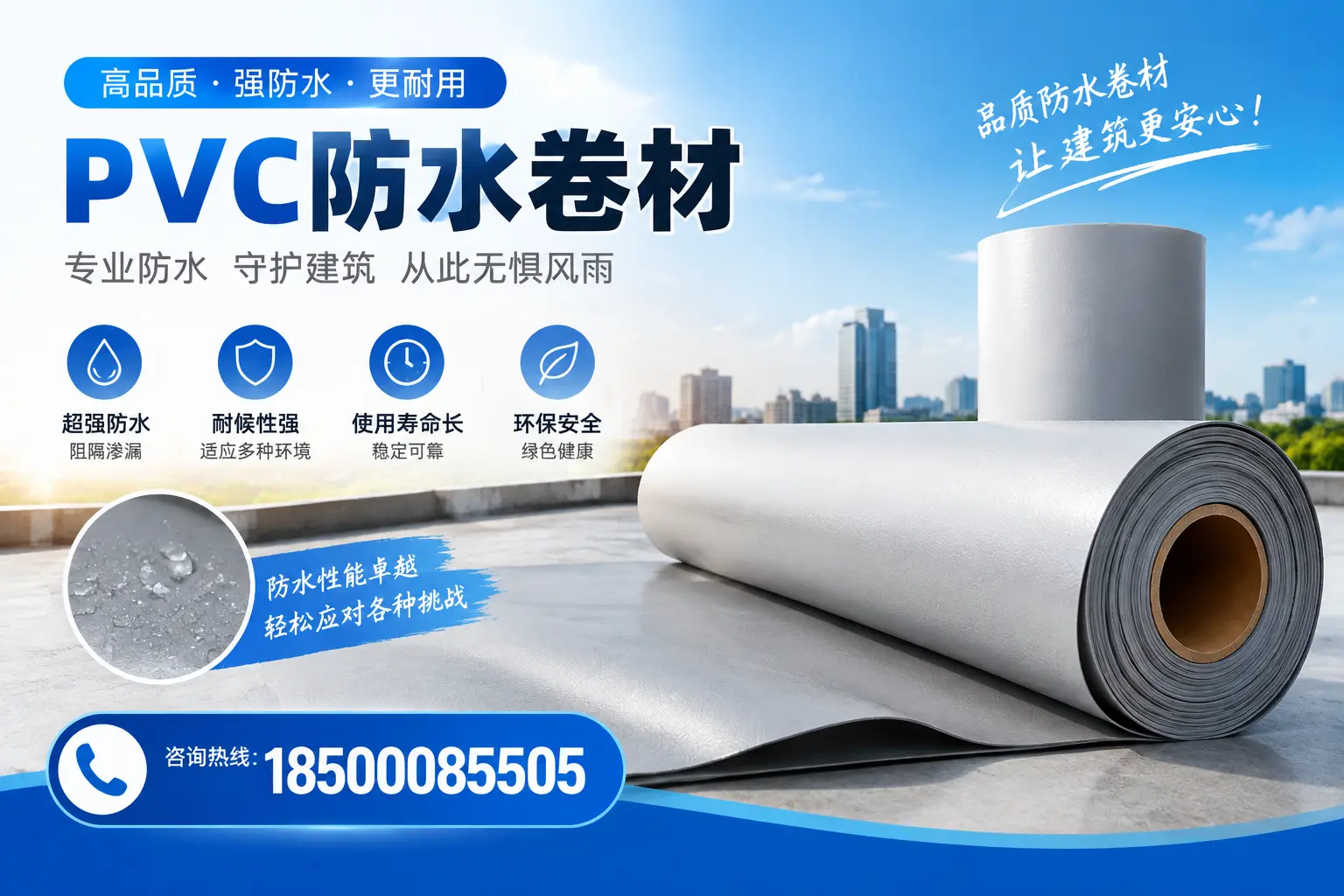 如何选择高质量的PVC防水卷材？三门峡消费者必看指南